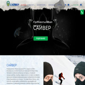 Скриншот главной страницы сайта teplomaska.ru