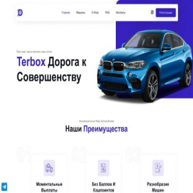 Скриншот главной страницы сайта terbox.shop