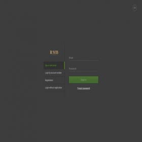 Скриншот главной страницы сайта terminal.rmb-capital.com