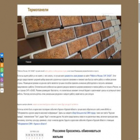 Скриншот главной страницы сайта termopaneli-rf.ru