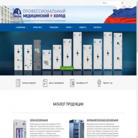Скриншот главной страницы сайта termoseif.ru