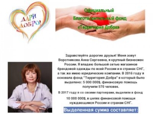 Скриншот главной страницы сайта territoriay-dobra.ru