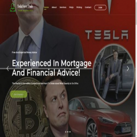 Скриншот главной страницы сайта teslafx.mahwy.us