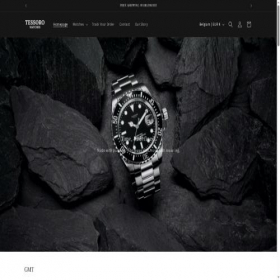 Скриншот главной страницы сайта tessorowatches.com