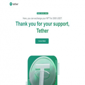 Скриншот главной страницы сайта tetherusdt.shop