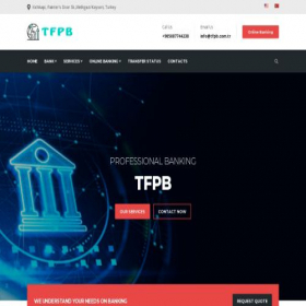 Скриншот главной страницы сайта tfpb.com.tr