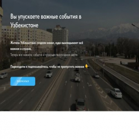 Скриншот главной страницы сайта tg-region.com