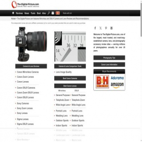 Скриншот главной страницы сайта the-digital-picture.com