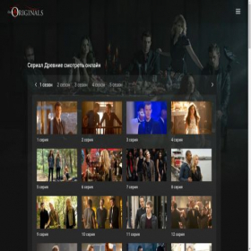 Скриншот главной страницы сайта the-originals-watch.ru