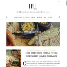 Скриншот главной страницы сайта the-pled.ru