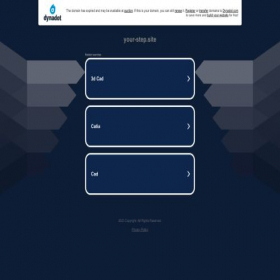 Скриншот главной страницы сайта the.your-step.site