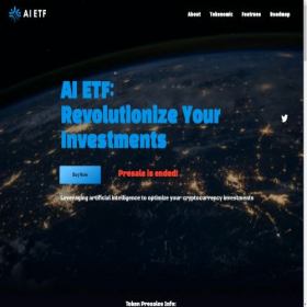 Скриншот главной страницы сайта theaietf.xyz