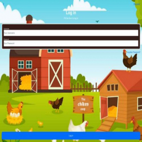 Скриншот главной страницы сайта thechikencoop.com