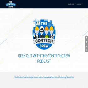 Скриншот главной страницы сайта thecontechcrew.com