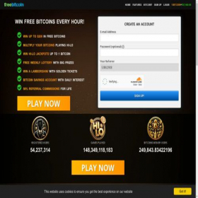 Скриншот главной страницы сайта thecryptofaucet.com