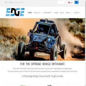 Скриншот главной страницы сайта theedgeproducts.com