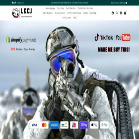 Скриншот главной страницы сайта theluckylk.com