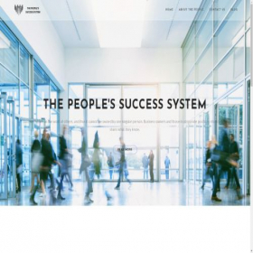 Скриншот главной страницы сайта thepeoplessuccesssystem.com