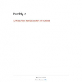 Скриншот главной страницы сайта thesafety.us