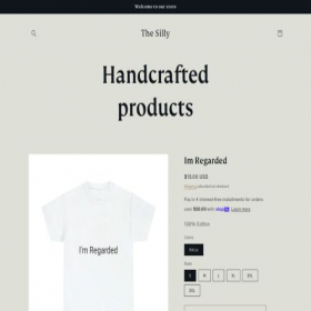 Скриншот главной страницы сайта thesilly.com