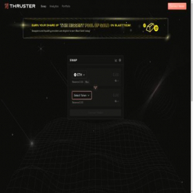 Скриншот главной страницы сайта thruster-flnance.com