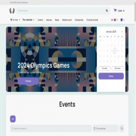 Скриншот главной страницы сайта ticketsparis24.com