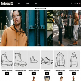 Скриншот главной страницы сайта timberlandvinterskonorge.com