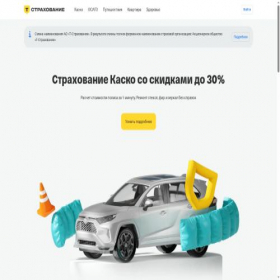 Скриншот главной страницы сайта tinsurance.ru