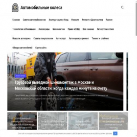 Скриншот главной страницы сайта tiptop-shina.ru