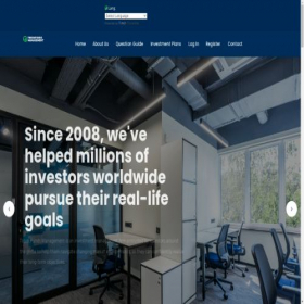 Скриншот главной страницы сайта tiromfundsmanagement.com