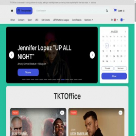 Скриншот главной страницы сайта tktoffice.com