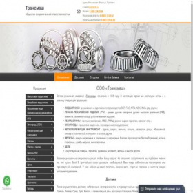 Скриншот главной страницы сайта tm95.ru