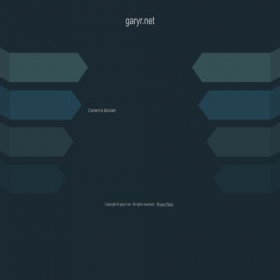 Скриншот главной страницы сайта tmp.garyr.net