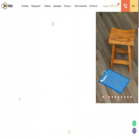 Скриншот главной страницы сайта tmtrio.com