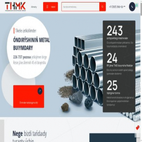 Скриншот главной страницы сайта tnmk24.kz