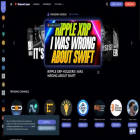 Скриншот главной страницы сайта todayscrypto.com