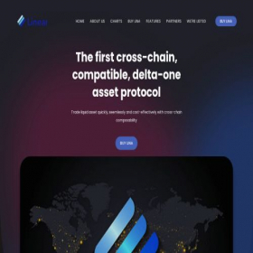 Скриншот главной страницы сайта tokenlina.com