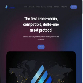 Скриншот главной страницы сайта tokenlina.org