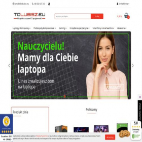 Скриншот главной страницы сайта tolubisz.eu
