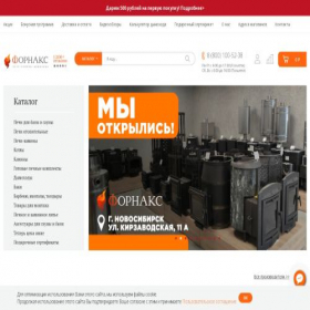 Скриншот главной страницы сайта tolyatti.fornaks.ru