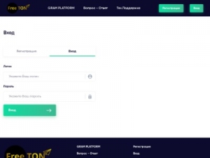 Скриншот главной страницы сайта ton-company.website