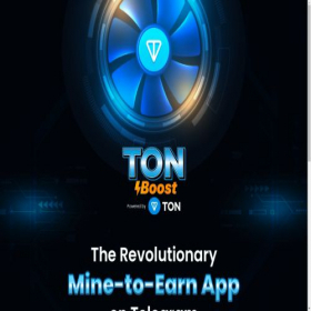 Скриншот главной страницы сайта tonboost.app