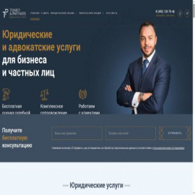 Скриншот главной страницы сайта tonkiy.ru