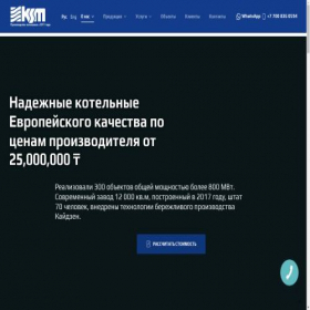 Скриншот главной страницы сайта tooksm.kz