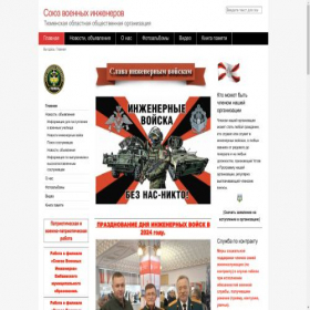 Скриншот главной страницы сайта tooosvi.ru