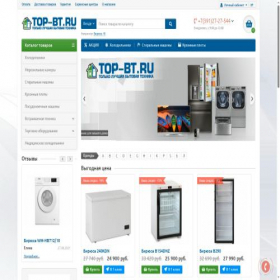 Скриншот главной страницы сайта top-bt.ru
