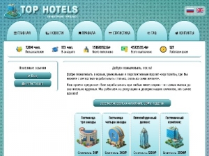 Скриншот главной страницы сайта top-hotels.biz