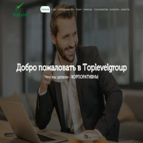 Скриншот главной страницы сайта top-level.info