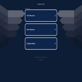 Скриншот главной страницы сайта topbiz.site