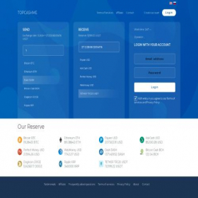 Скриншот главной страницы сайта topcashme.com